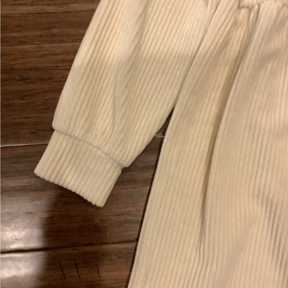 Cream Ribbed Top - Picture 2 of 5